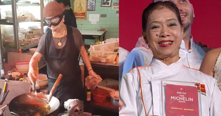 70χρονη μαγείρισσα δρόμου στην Ταϊλάνδη κέρδισε αστέρι Μισελέν