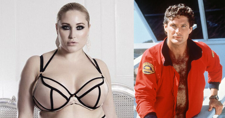 H κόρη του Ντέιβιντ Χέισελχοφ αποκαλύπτει τις καμπύλες της και νιώθει περήφανη