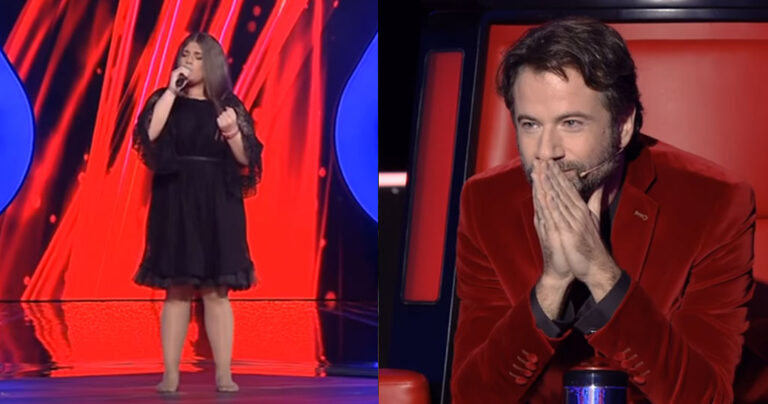 Ο Μαραβέγιας έβαλε 16χρονη να τραγουδήσει ξυπόλητη για να της φύγει το άγχος