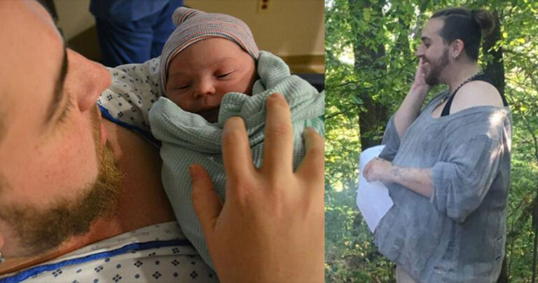 Τρανσέξουαλ μπαμπάς δεν δίνει φύλο στο μωρό του για να αποφασίσει μόνο του