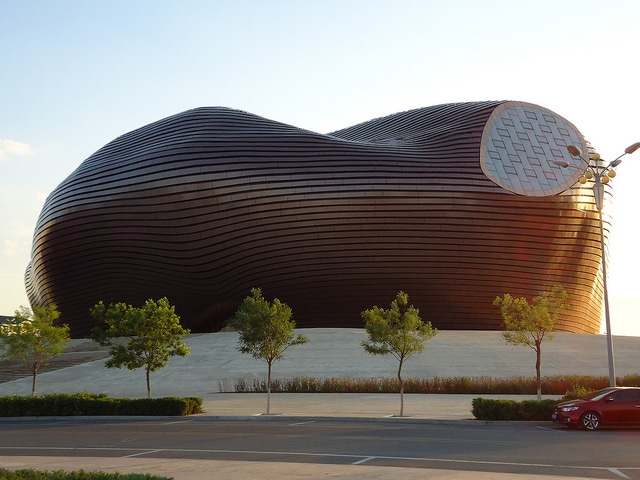 Museum, Kangbashi, Ordos, Inner Mongolia, China