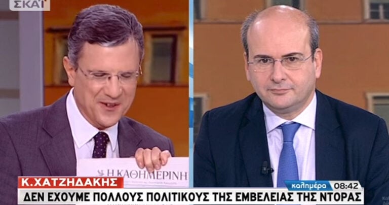 Χατζηδάκης: «Δεν έχουμε πολλούς πολιτικούς της εμβέλειας της Ντόρας»