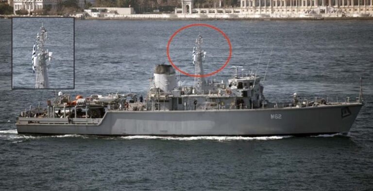 Έλληνας κυβερνήτης πέρασε με την ελληνική σημαία υψωμένη μέσα από τα νερά της Τουρκίας