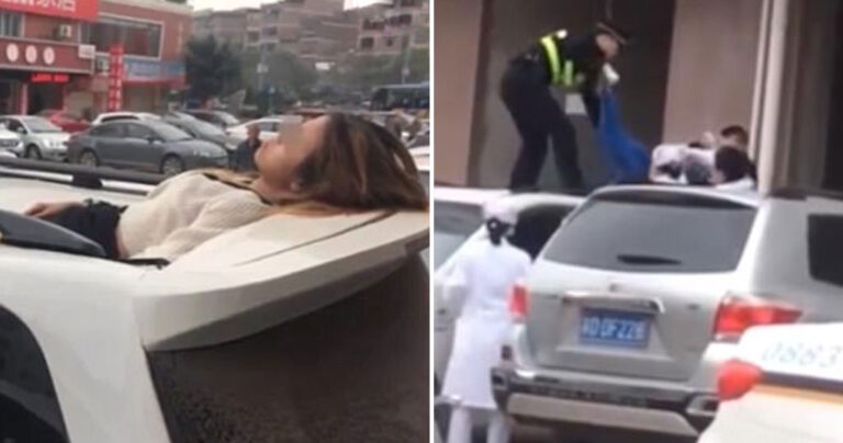 Κίνα: Mεθυσμένη έπεσε από 10ο όροφο ξενοδοχείου πάνω σε αυτοκίνητο και σώθηκε