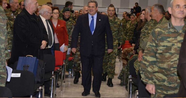 Καμμένος: «Δεν συναινώ στη χρήση του όρου «Μακεδονία» στο όνομα των Σκοπίων»