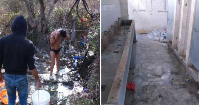 Ξένος ρεπόρτερ έβγαλε βίντεο τις άθλιες συνθήκες στο κέντρο μεταναστών στη Μόρια