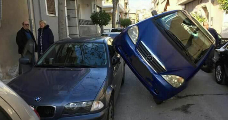 Μercedes καβάλησε BMW στο δήμο Δάφνης – Υμηττού