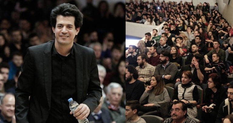 Συγκλόνισε η διάλεξη του καθηγητή-ιδιοφυία Κωνσταντίνου Δασκαλάκη στο ΑΠΘ