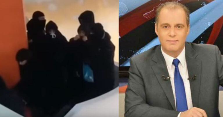 Κουκουλοφόροι επιτέθηκαν στον Βελόπουλο στη διάρκεια ομιλίας του