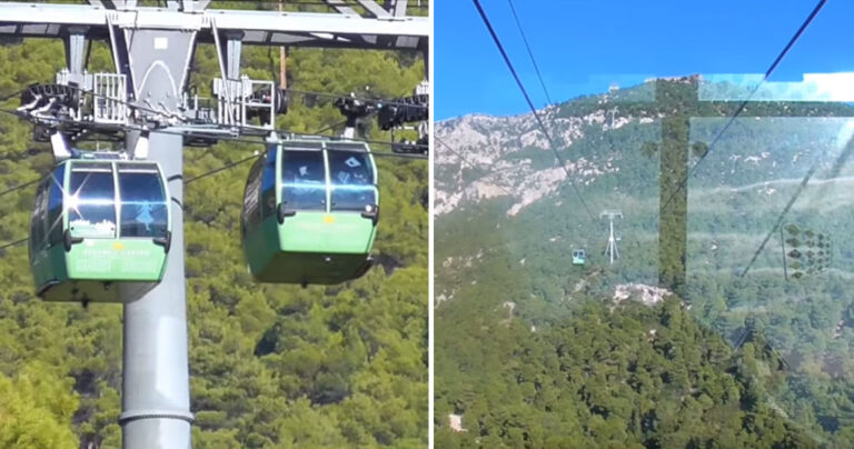 Κυριακάτικη βόλτα με το τελεφερίκ της Πάρνηθας