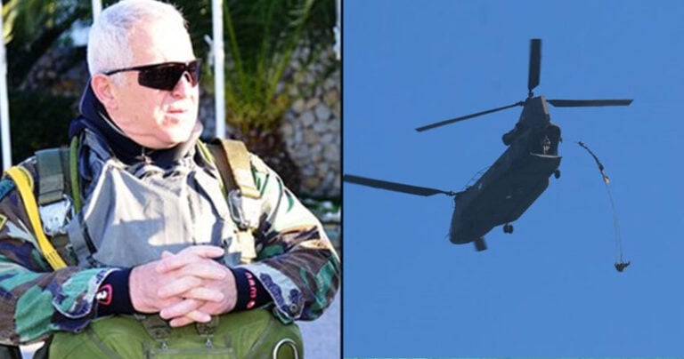 Ο Αρχηγός ΓΕΕΘΑ έκανε άλμα με αλεξίπτωτο και στη συνέχεια κατάδυση