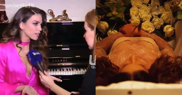 Στικούδη για βίντεοκλιπ: «Μπήκα στο φέρετρο για να κάνω τέχνη»