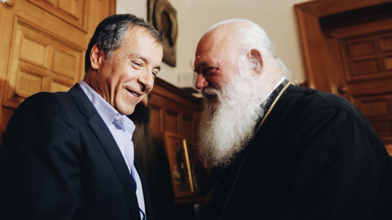 To Ποτάμι: «Η εξωτερική πολιτική δεν είναι υπόθεση της Εκκλησίας»
