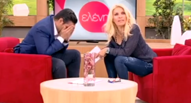 Η Μενεγάκη απορεί ζωντανά στην κάμερα τι είναι το «dick pic»