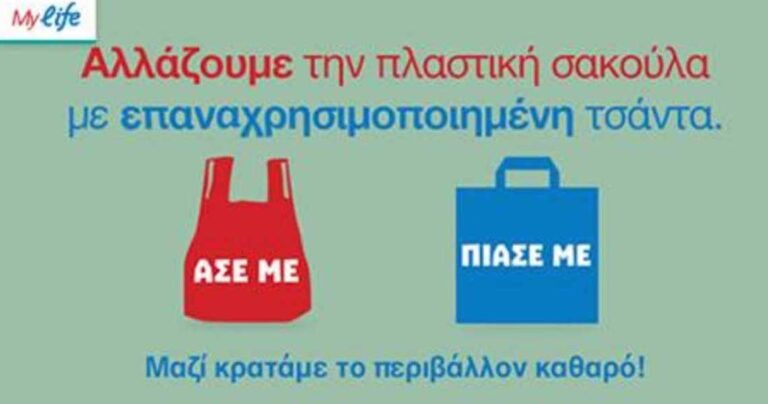 Τα My Market λένε «άσε με- πιάσε με» για το καλό του περιβάλλοντος