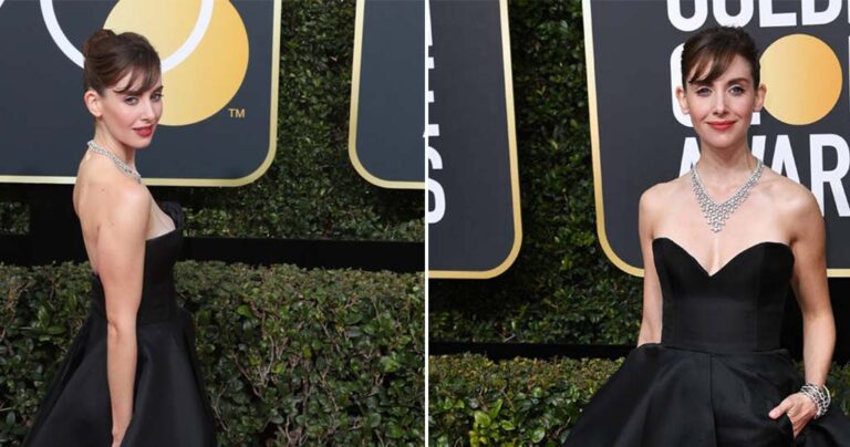 H πιο καλοντυμένη των Χρυσών Σφαιρών στην Αμερική φόρεσε ρούχο του Βασίλη Ζούλια