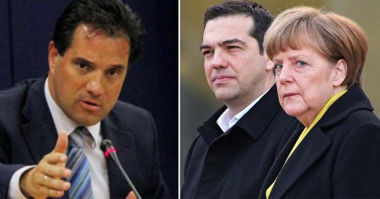Άδωνις κατά Τσίπρα: Έχει δεσμευτεί στην Μέρκελ να δώσει το όνομα της Μακεδονίας