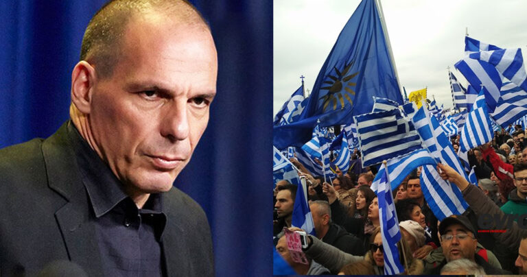 Βαρουφάκης: «Ντροπή το συλλαλητήριο στο Σύνταγμα»