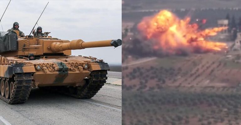 Κούρδοι ανατινάζουν τουρκικά τανκ χτυπώντας τα με αντιαρματικούς πυραύλους
