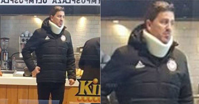 Με κολάρο ο Γκαρθία στο δρόμο για Αθήνα