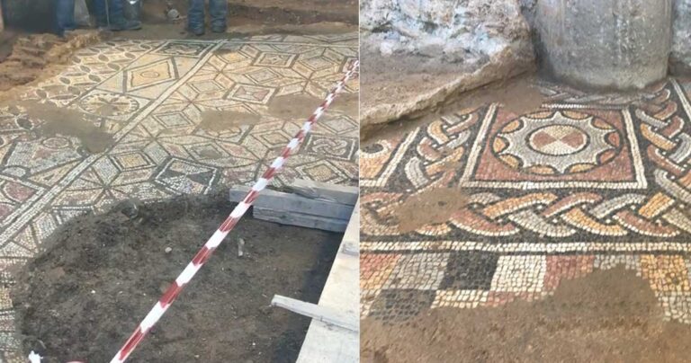 Θεσσαλονίκη: Ψηφιδωτά του 4ου αιώνα έφερε στο φως ο μετροπόντικας
