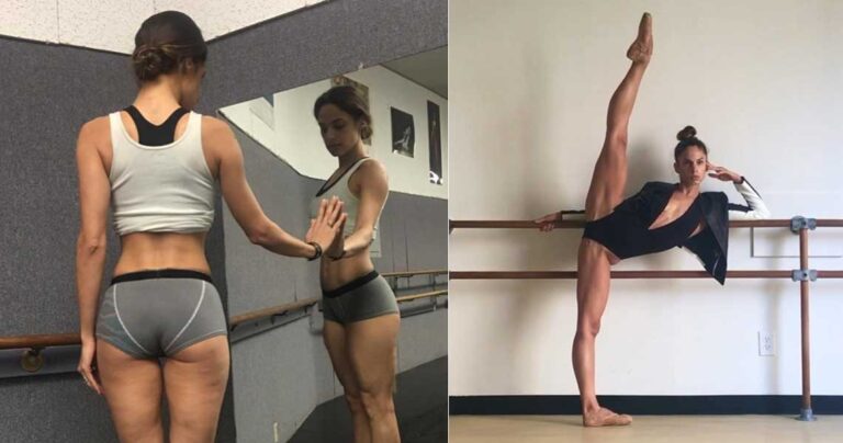 Επαγγελματίας μπαλαρίνα δείχνει την κυτταρίτιδα της και στέλνει μήνυμα σε όλες τις γυναίκες