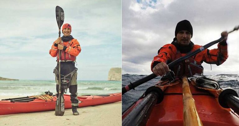 Έλληνας έκανε τον γύρο της Κρήτης με καγιάκ σε 39 μέρες