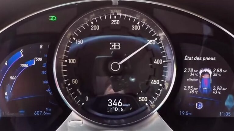 Πώς επιταχύνει η Bugatti Chiron από τα 0 στα 350 χλμ./ώρα