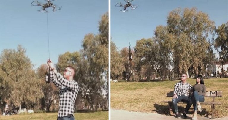 Στην Πάτρα στέλνουν καφεδάκι delivery με drone και είναι έτη φωτός μπροστά