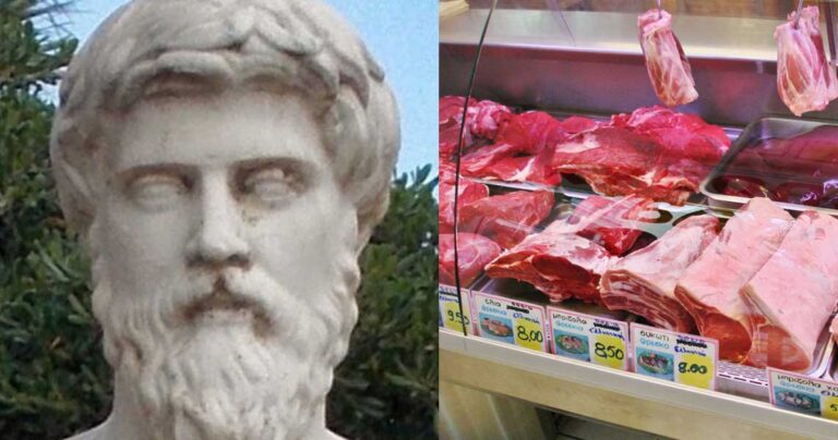 Η σοκαριστική άποψη του Πλούταρχου για την κρεατοφαγία