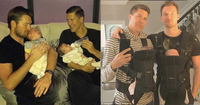 Με δίδυμα οι δύο διάσημοι γκέι άντρες που τα έφτιαξαν στην Ελλάδα