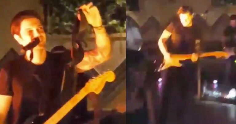 Θαυμάστρια πετά το σουτιέν της στον Μύρωνα Στρατή