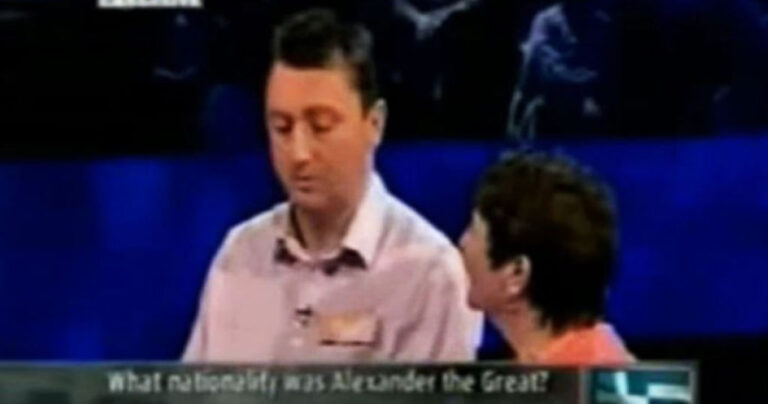 Έχασε 23.000 λίρες επειδή απάντησε πως ο Μέγας Αλέξανδρος ήταν Έλληνας σε τηλεπαιχνίδι