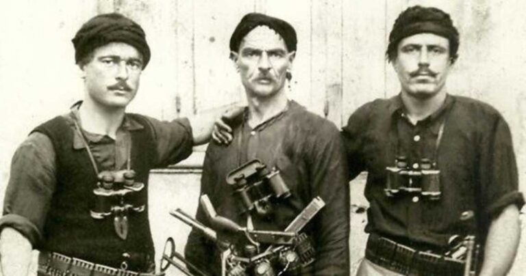Κρητικός αντάρτης από την Κατοχή μοιάζει απίστευτα με τον Μπραντ Πιτ