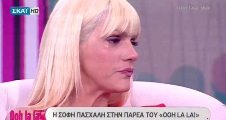 Η Σάσα Σταμάτη έβαλε τα κλάματα στον αέρα της νέας της εκπομπής