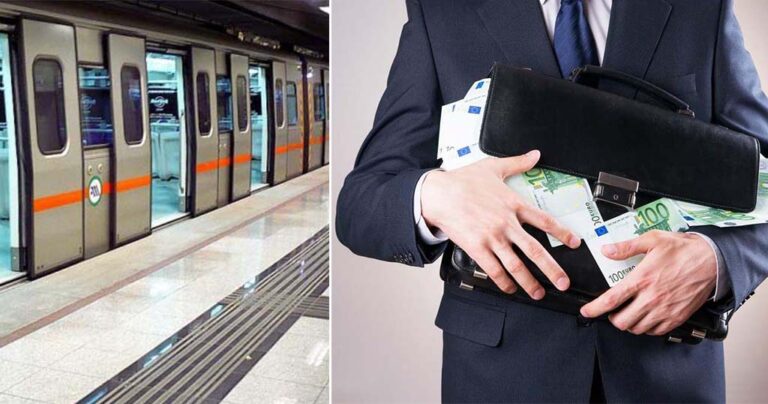 Μίζες 370.000 ευρώ σε βαλίτσες προς κρατικούς αξιωματούχους για έργα της Αττικό Μετρό