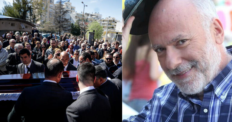 Όλοι οι ηθοποιοί στο τελευταίο αντίο στον Χρήστο Σιμαρδάνη