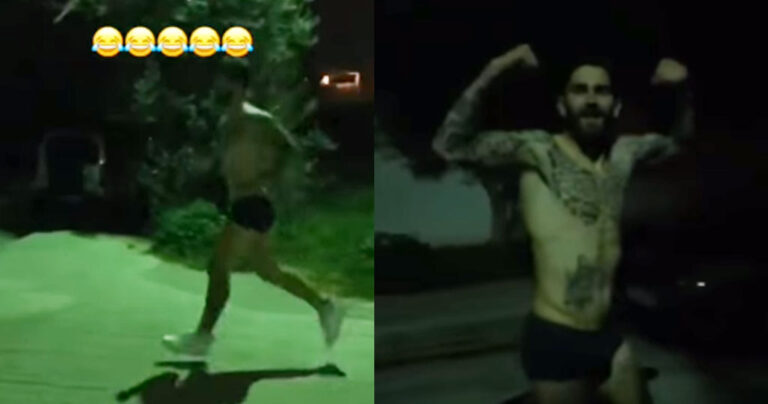Παίκτης της ΑΕΚ έχασε σε στοίχημα και βγήκε με το εσώρουχο για τρέξιμο στη Γλυφάδα
