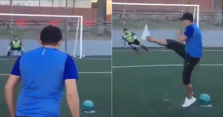 Θεαματική εκτέλεση πέναλτι κάνει θραύση με τον τρόπο που ξεγέλασε τον τερματοφύλακα