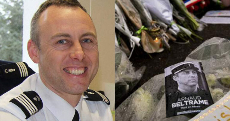 Ο ήρωας αστυνομικός της Γαλλίας παντρεύτηκε στο νοσοκομείο λίγο πριν ξεψυχήσει