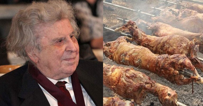 Μίκης Θεοδωράκης: «Να σταματήσει το βάρβαρο έθιμο του σουβλίσματος αρνιών»