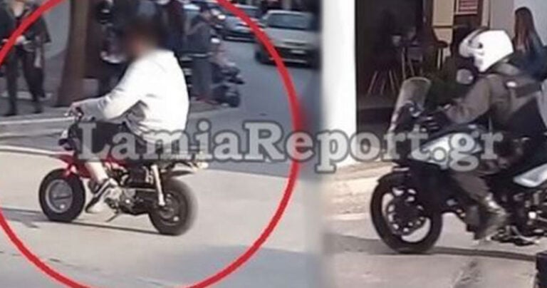 Λαμία: 10.000 ευρώ πρόστιμο στον 19χρονο που τον καταδίωξε η αστυνομία