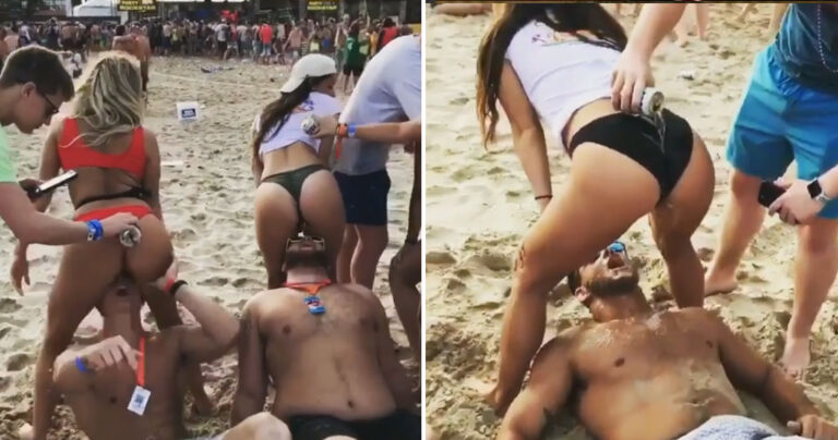 Με λουσμένα οπίσθια με μπύρα υποδέχονται οι Αμερικάνοι φοιτητές την άνοιξη