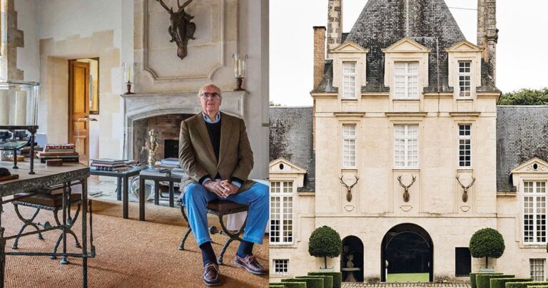 Σε αυτόν τον παραμυθένιο πύργο ζούσε ο Givenchy με τον σύντροφό του