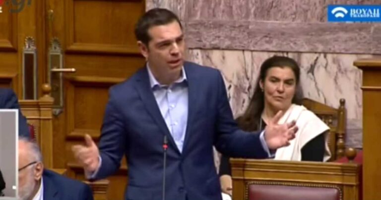 Τσίπρας: «Σπατάλησα τον πολύτιμο χρόνο μου για να έρθω στη Βουλή»