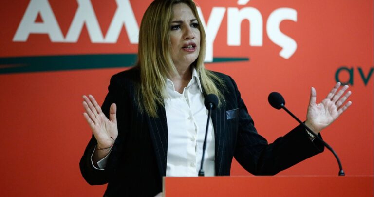 Γεννηματά: «Θέλουμε τη δύναμη να τσακίσουμε τον κακέκτυπο δικομματισμό ΣΥΡΙΖΑΝΕΛ-ΝΔ»