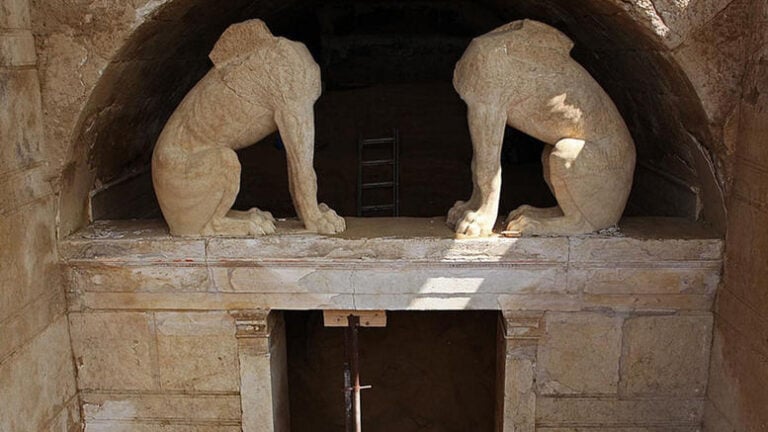 Σημαντική ανακάλυψη για την Αμφίπολη: Ο Τύμβος Καστά «δείχνει» στους Δελφούς