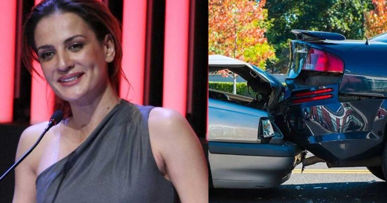 H Ματσούκα τράκαρε και επιχείρησε να φύγει γιατί το αυτοκίνητό της ήταν ανασφάλιστο