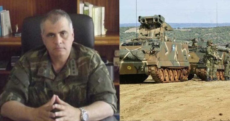 Πέθανε μέσα στο γραφείο του ο διοικητής της Σχολής Τεθωρακισμένων