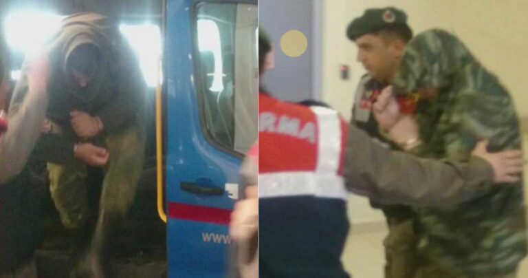 Οι δυο Έλληνες στρατιωτικοί οδηγήθηκαν σε τούρκικες φυλακές